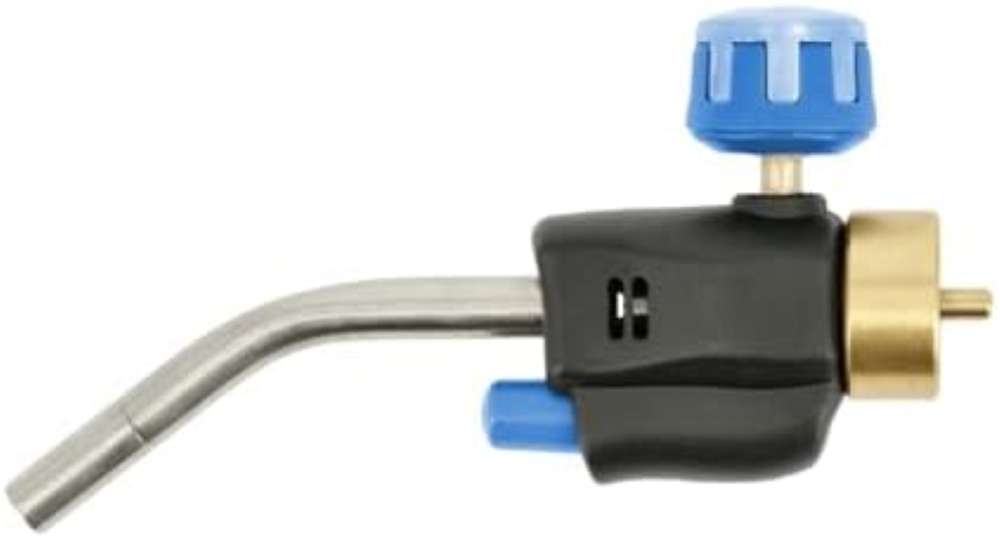 HÃ–GERT TECHNIK Bruciatore a gas multiuso per MAPP/propano, accensione piezoelet