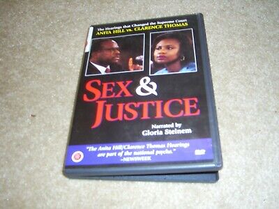 SEX & JUSTICE Anita Hill vs Clarence Thomas DVD Brand New Sealed