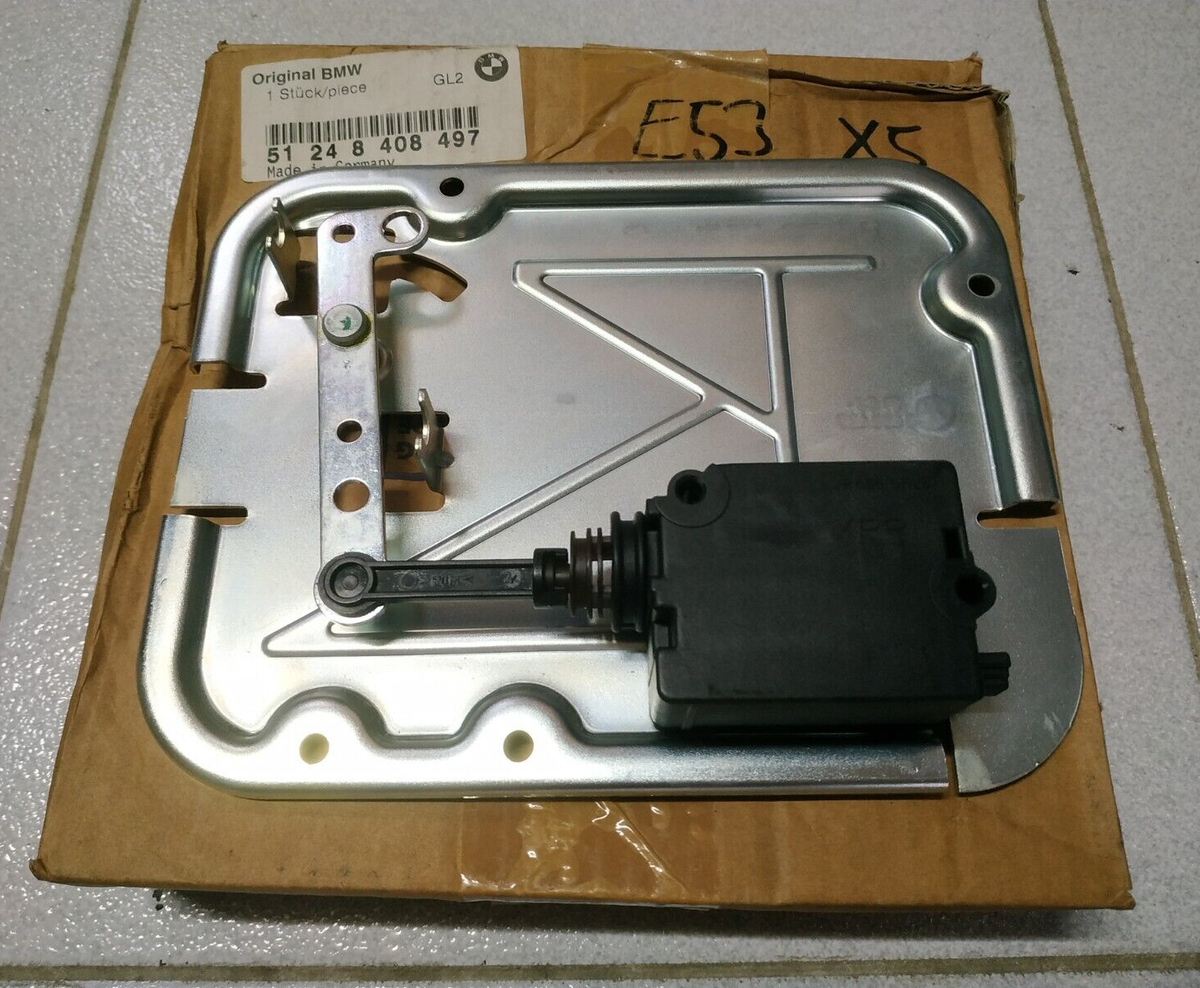 BMW X5 E53 trunk lid drive lock bottom !NEW! GENUINE 51248408497