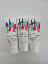 Avon Lot Of 3 Skin So Soft RADIANT MOISTURE Replenishing Hand Cream 1.5 Oz