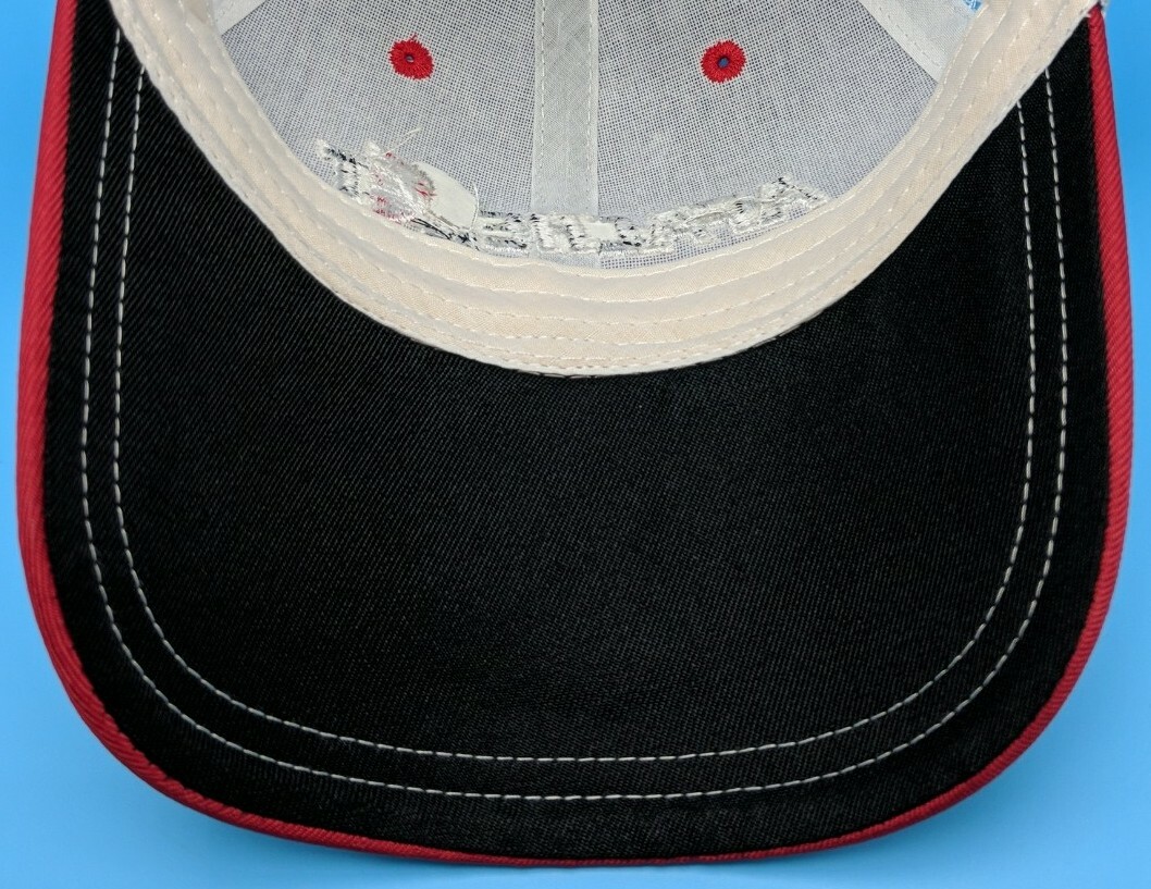 APACHE SPRAYERS hat black white red adjustable ca… - image 6