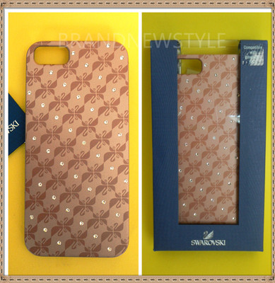 SWAROVSKI BROWN IPHONE CASE COMPATIBLE with iPhone 5/5S NEW
