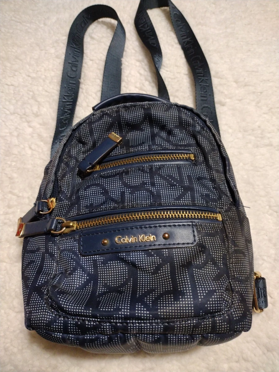 Calvin klein nylon signature best sale backpack