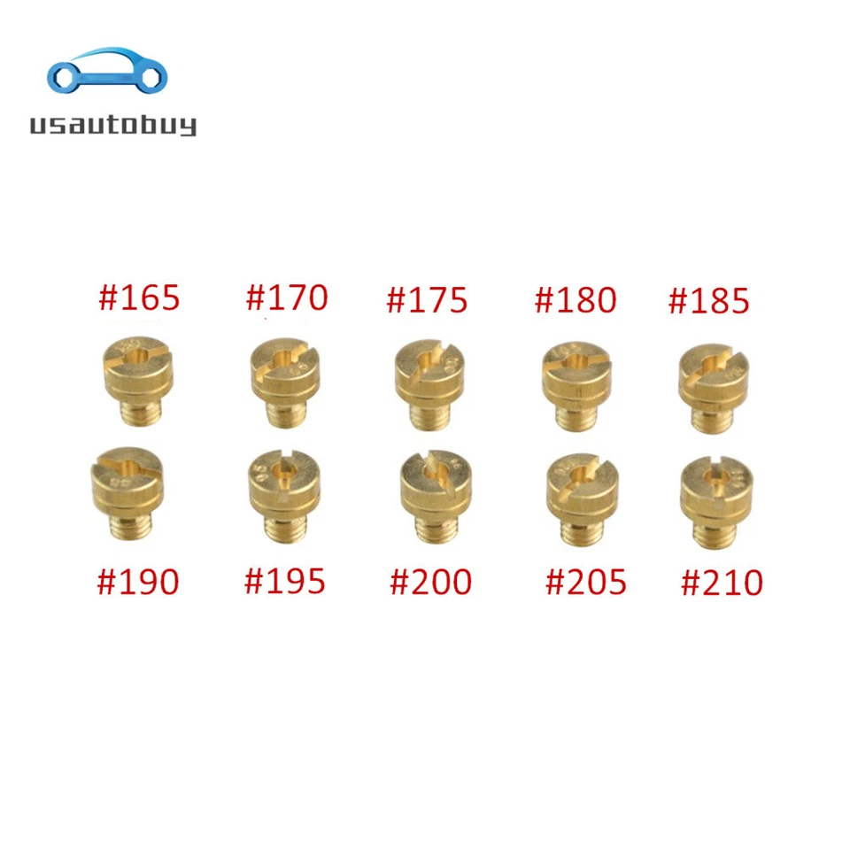 Nuevo tamaño de chorros principales de carburador para Harley Twin Cam TM42-6 HSR 42/45/48 Mikuni Foto 2 de 4