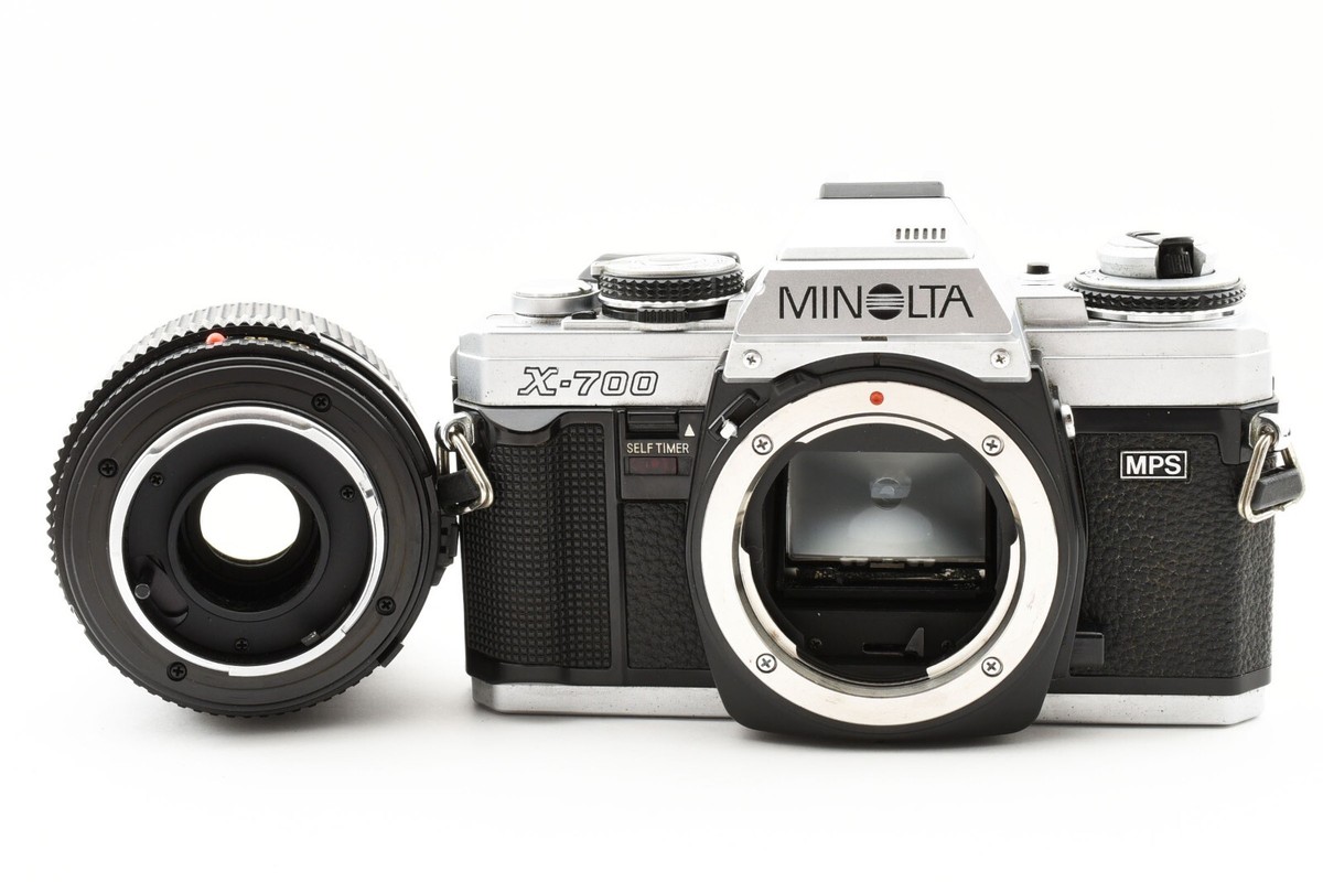 Rare! MINOLTA X-700 MPS Silver/ MD 35-70mm f/3.5 [Near MINT Rare! MINOLTA X-700 MPS Silver/ MD 35-70mm f/3.5 [Near MINT