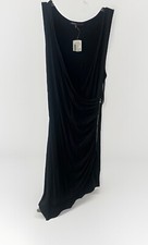 NEW! Trendy WOMEN’S LOVE CULTURE Sexy Low Cut Black Dress W/ Zipper SIZE Small