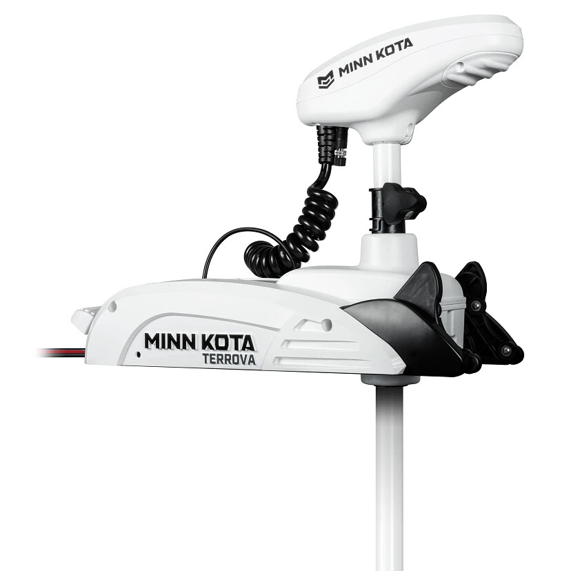 Moteur électrique minn kota terrova 112lbs gps avec télécommande
