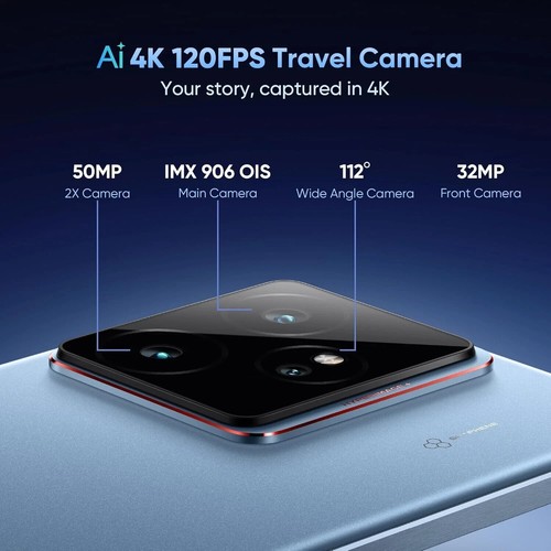 realme GT 7 Factory Unlocked-AI Travel Camera-256GB Storage (NO TARIFFS IN USA) - Picture 5 of 9
