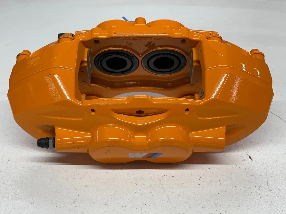 BMW ORANGE BRAKE CALIPER, M SPORT, ORANGE, FRONT LEFT M 