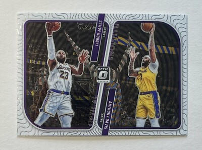 2023-24 Panini Donruss Optic LeBron James / Anthony Davis #1