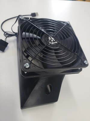 Iceriver ALEO AE0 KS0 Pro Air Shroud INCLUDES 120mm fan Screen & USB Adapter