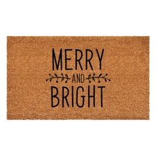 Calloway Mills Christmas Holly and Bright Doormat  30" x 48"