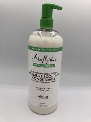 Shea Moisture 100% Virgin Coconut Oil Moisture Boosting Conditioner 34 Ounces