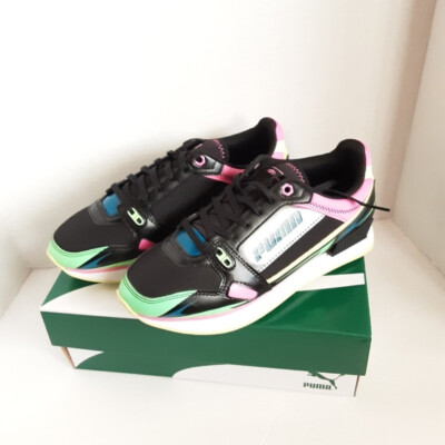 Puma Womens Sz 7 Mile Rider Sunny Getaway Sneakers Shoes Black