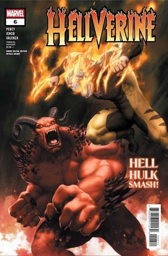 Hellverine #6 CVR A Cover Variant Hell Hulk 5/14 Marvel Comics