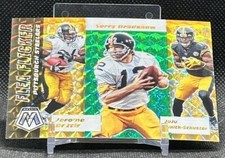 2020 Mosaic Football TERRY BRADSHAW Flea Flicker GREEN MOSAIC #FF14 Steelers