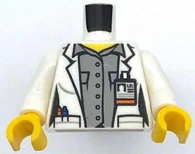 Lego New Light Orange Minifig Torso Suit Jacket Shirt Batman Eraser D361