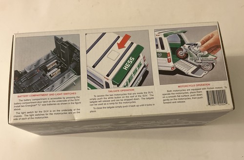 Hess Toy SUV & Motorcycles 40th Anniversary 2004 NEW open box - Picture 6 of 7