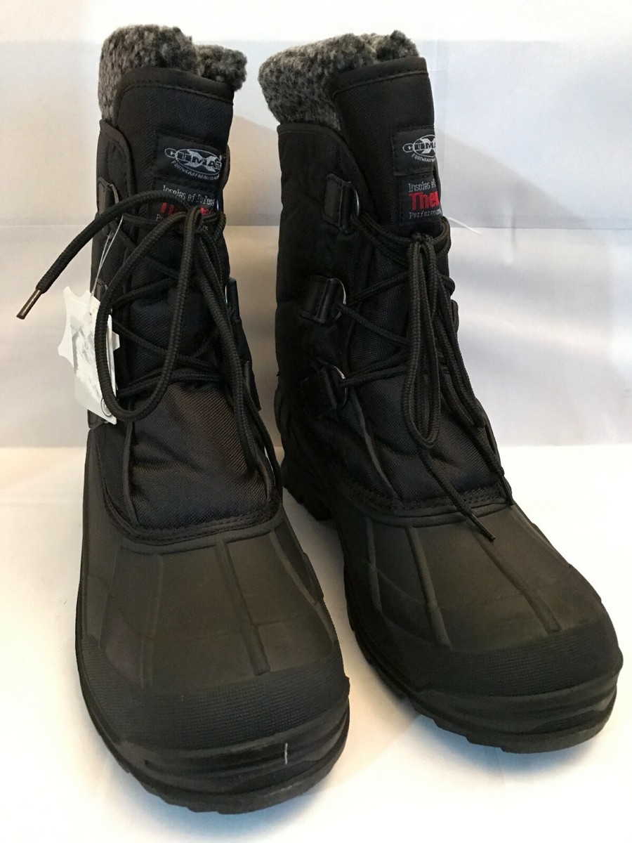 NIB Mens Winter Boots Waterproof Nylon 9 display picture 1
