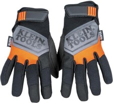 Klein Tools 60595 Work Gloves, General Purpose Gloves, Comfortable Suede Palm,