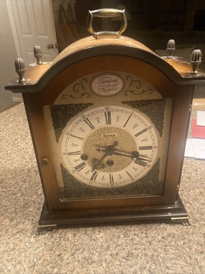 bulova tempus fugit mantel clock