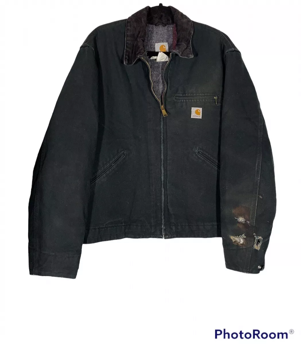 Carhartt black hotsell detroit jacket
