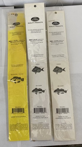 Fin Strike 3 Pack Porgy Sea Bass & Blackfish Hooks - Picture 3 of 3