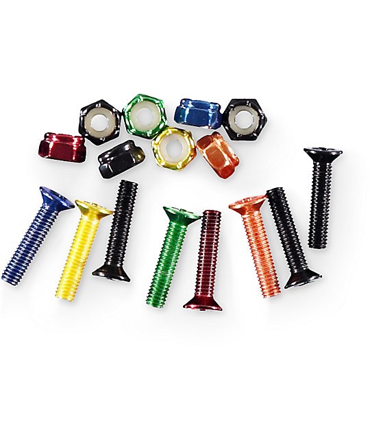 Hardware Pack Multi Color Anodized 1inch Allen