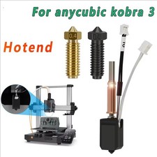 Hotend /Hard Steel Brass Nozzle Replacement For Anycubic Kobra 3/Kobra 3 Combo