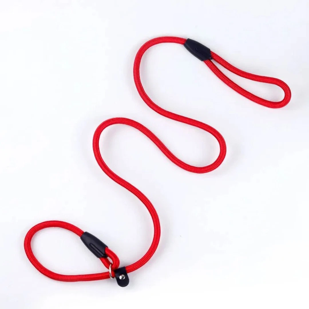 Dog Puppy Slip Lead Training Correction Leash Cesar Millan Pets Nylon Rope 140cm