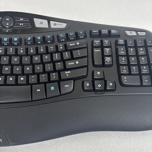 Logitech Wave K350 Wireless Comfort Keyboard | USB Dongle Included - 第 3/10 張圖片