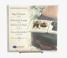 VTG Creative Memories  7x7 Page Protectors 12 Sheets, USA 2004, NEW Sealed