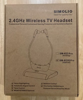 SIMOLIO Wireless TV Headset
