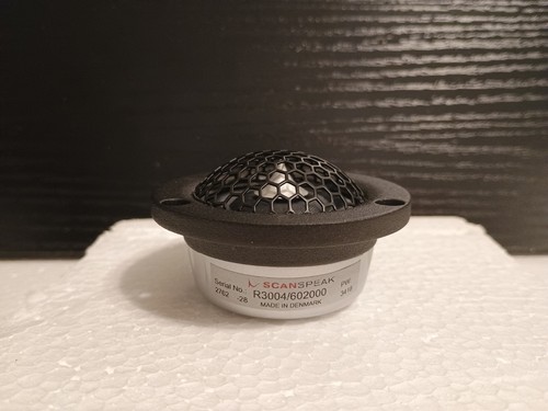 ScanSpeak Speaker R3004/602000 Illuminator 1" 26mm Ring Radiator Tweeter - 4 Ohm