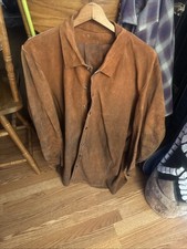 leather welding jacket xl and a set of leather sleeves.
