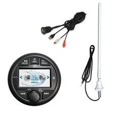 JBL PRV-275 Bluetooth Gauge Receiver, USB/AUX Interface Mount, AM/FM Antenna