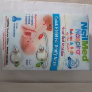Neil Med Babies & Kids, Naspira Nasal-Oral Aspirator, 1 Kit NEW
