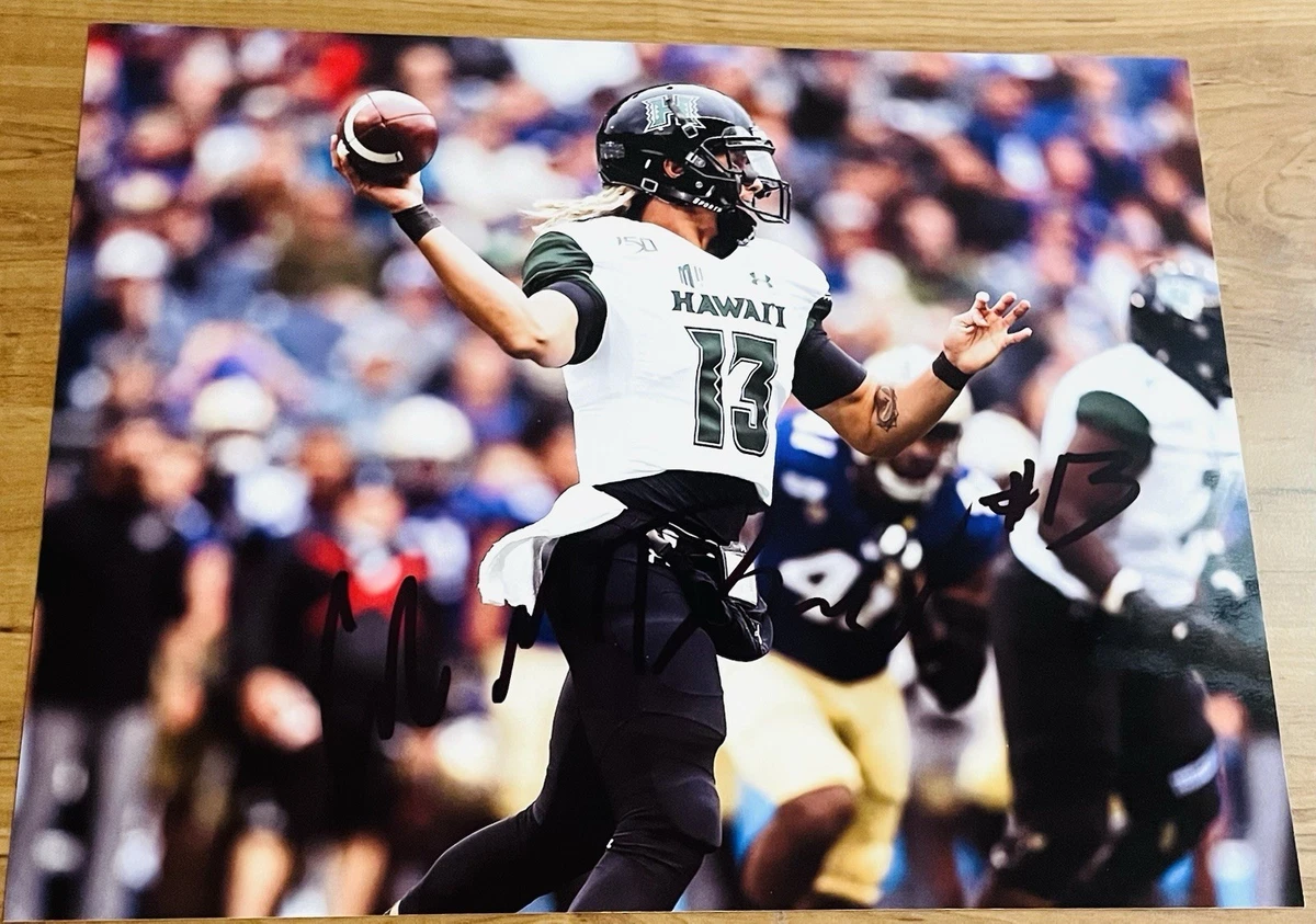 NCAA Original Autographed Hawaii Rainbow Warriors for sale | eBay