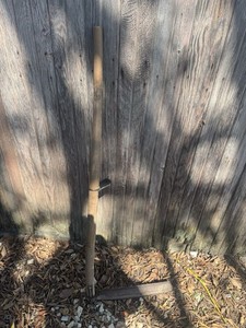 Vintage Hay Scythe Long Farm Tool Sickle Long Metal Blade