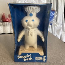 RARE Vintage 1971 Pillsbury Doughboy Official 7" Poppin Fresh Doll NEW in Box