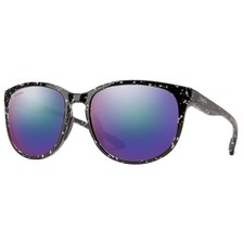 NEW Smith Optics LAKE SHASTA Black Marble POLARIZED ChromaPop Violet Sunglass