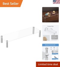 Versatile Acrylic Riser Display Shelf for Cupcakes, Cosmetics  More - 1-Level