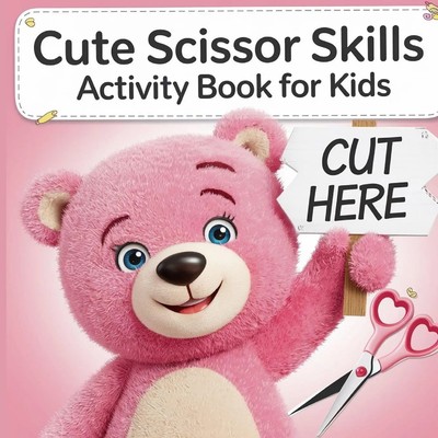 Scissor Skills Cute Activity Book for Kids Cut Book for Kids Laura Bidden Buch