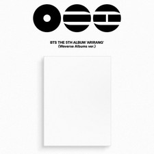 BTS ARIRANG The 5th Album WEVERSE ALBUMS Ver/QR Holder 9 Photo Card Guide GIFT