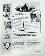 Disneyland Line Vol. 28 #37 Sept. 13, 1996 Cast Member News Camp Woodlore