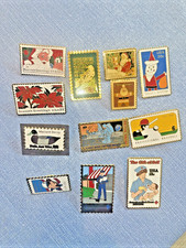 Vintage USPS POSTAL Pinbacks Lapel enamel stamp Pins Lot of 12