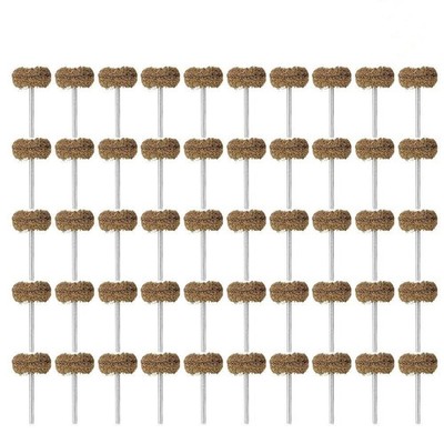 1 Brown 120 Grit Abrasive Buffing Polishing Wheels Burr For Proxxon Dremel 50 -