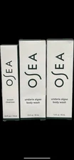 OSEA  2  Undaria Body Wash + Ocean Cleanser Lot  Of 3 Travel Size NIB