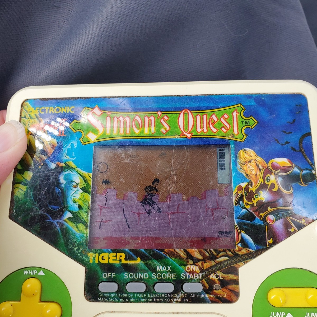 Simon's Quest Castlevania II Handheld Electronic Game Tiger FOR