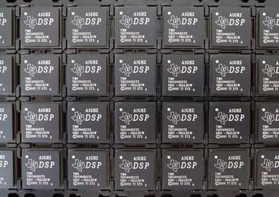TMS320C6455ZTZ fixed-point digital signal processor, encapsulated BGA #GK-3